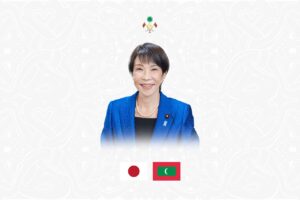 ޖަޕާނުގެ ބޮޑުވަޒީރަށް ރައީސް ތަހުނިޔާ ފޮނުއްވައިފި