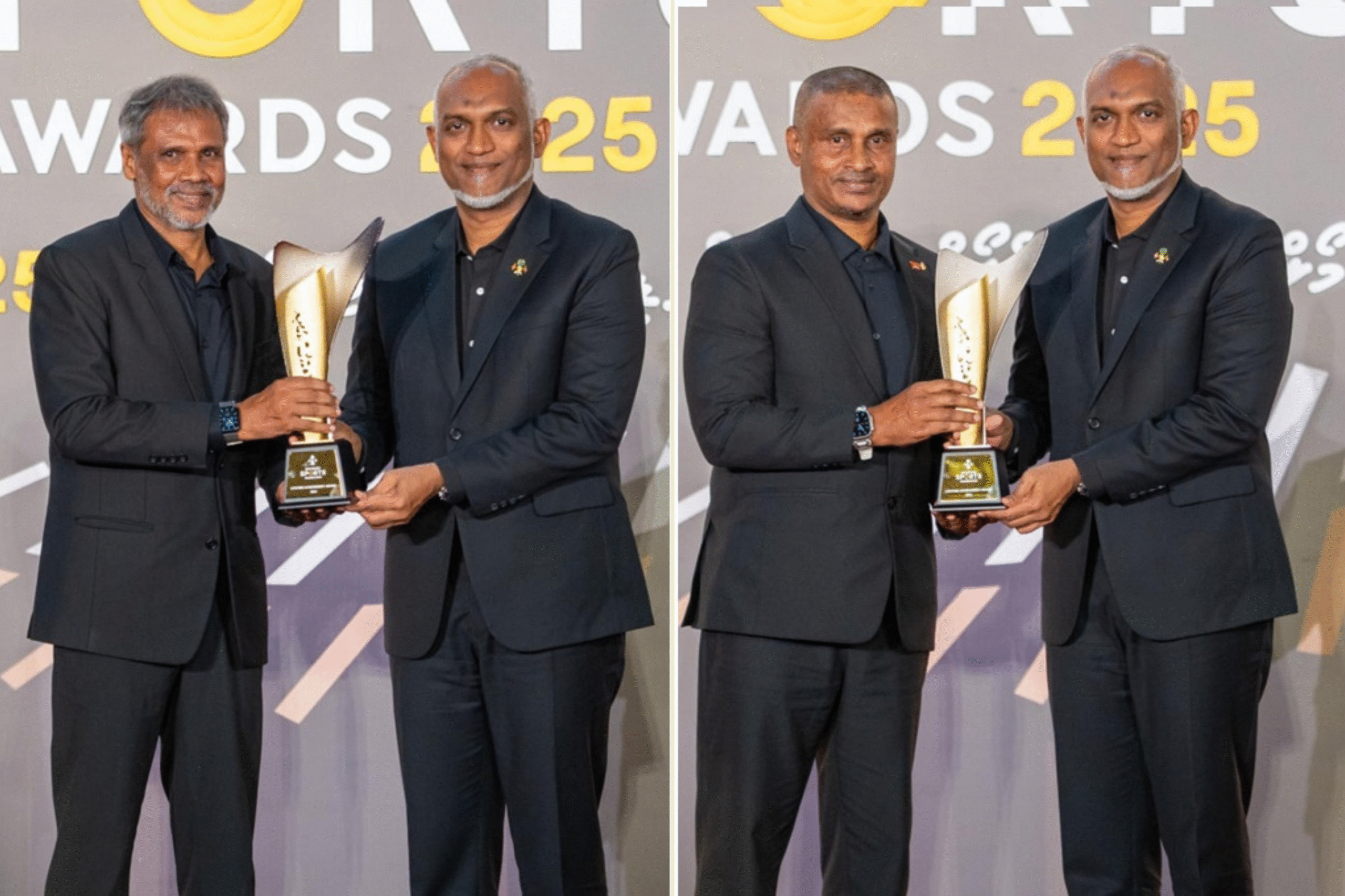 މޯލްޑިވްސް ސްޕޯޓްސް އެވޯޑްސްގެ ޝަރަފުވެރި ލައިފްޓައިމް އެޗީވްމަންޓް އެވޯޑް ކުޑަމޫސަ އާއި ނަދީމަށް