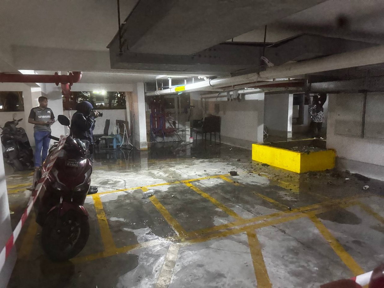 ހިޔާ ޓަވަރު 5ގައި ރޯވެ ނަރުދަމާ ނިޒާމަށް ގެއްލުންވެއްޖެ؛ މަރާމާތުކުރުމުގެ މަސައްކަތް އެމްޑަބްލިއުއެސްސީން ފަށައިފި