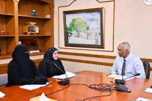 އޯޓިޒަމް ކުދިންނަށް ޚިދުމަތް ހޯދުމުގައި ހުރި ދަތިތައް ހައްލުކޮށްދެއްވާނެކަމުގެ ޔަގީންކަން ރައީސް ދެއްވައިފި