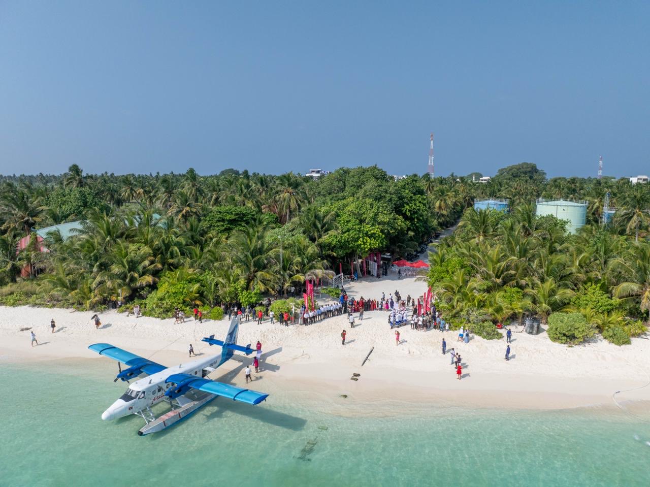 ތޮއްޑޫގެ ފަތުރުވެރިކަމަށް އައު ދިރުމެއް: މޯލްޑިވިއަންގެ ސީޕްލޭން ދަތުރުތައް ފަށައިފި