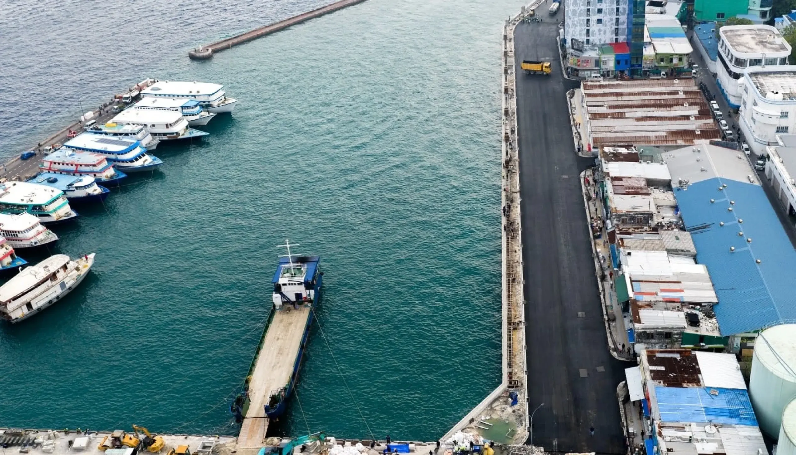 މާލޭ އުތުރު ފަރާތު ބޮޑުތަކުރުފާނު މަގު ހަދަން ފަށާތީ ޓްރެފިކަށް ބޮޑެތި ބަދަލުތަކެއް ގެނެސްފި