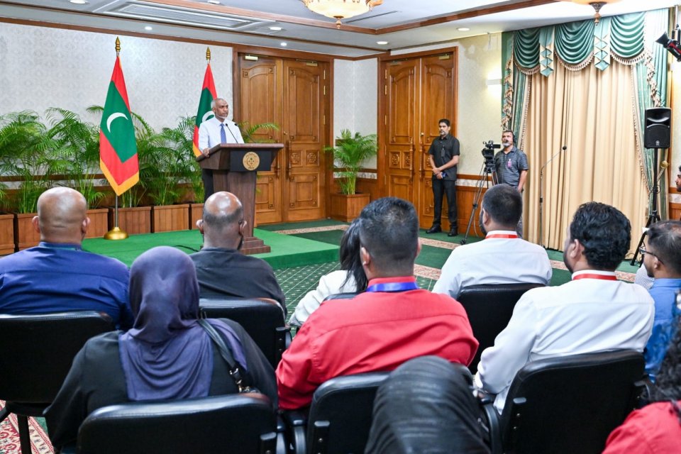މެދުއިރުމަތީގެ ހަނގުރާމައާ ގުޅިގެން ރާއްޖެއަށް ކާބޯތަކެތީގެ ދަތިކަމެއް ނާންނާނެ: ރައީސް