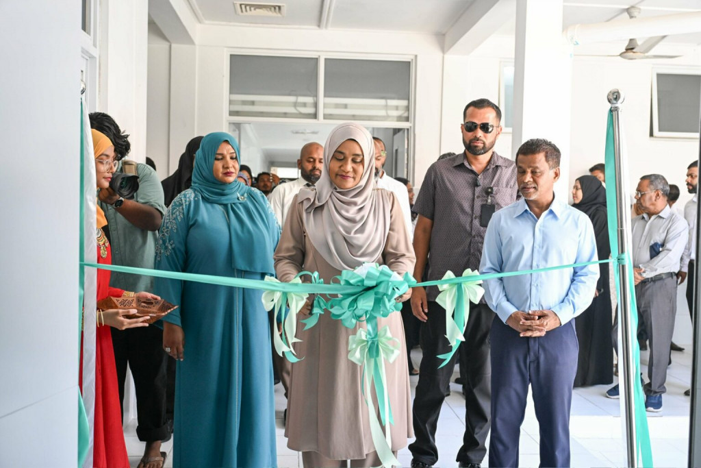 ކުޅުދުއްފުށީ ހޮސްޕިޓަލުގެ އައު އީއާރް އަދި ޑައިލިސިސް ސެންޓަރު މެޑަމް ސާޖިދާ ހުޅުވައިދެއްވައިފި