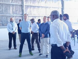 އައްޑޫގައި ގާއިމުކުރާ ފިޝް ހަބުގެ މަސައްކަތަށް ޗައިނާ ސަފީރު އެ ސިޓީއަށް ވަޑައިގެންފި