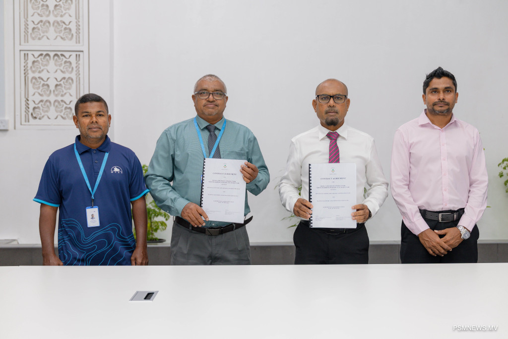 އުތީމާއި މަޑުއްވަރީގެ ބަނދަރު ތަރައްޤީކުރުމުގެ ބޮޑު މަޝްރޫޢު އެމްޓީސީސީއާ ހަވާލުކޮށްފި