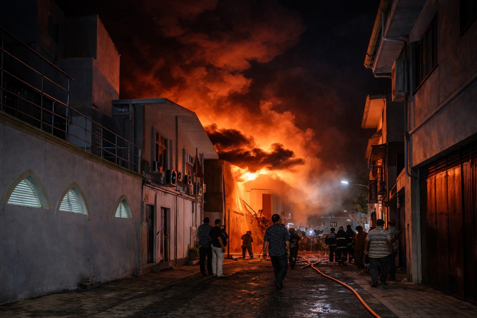 އިންތިޚާބީ މަރުކަޒު ކައިރީގައި ހިނގި އަލިފާނުގެ ހާދިސާއިން އިންތިޚާބަށް ބުރޫނާރާނެކަމުގެ ޔަގީންކަން ދީފި