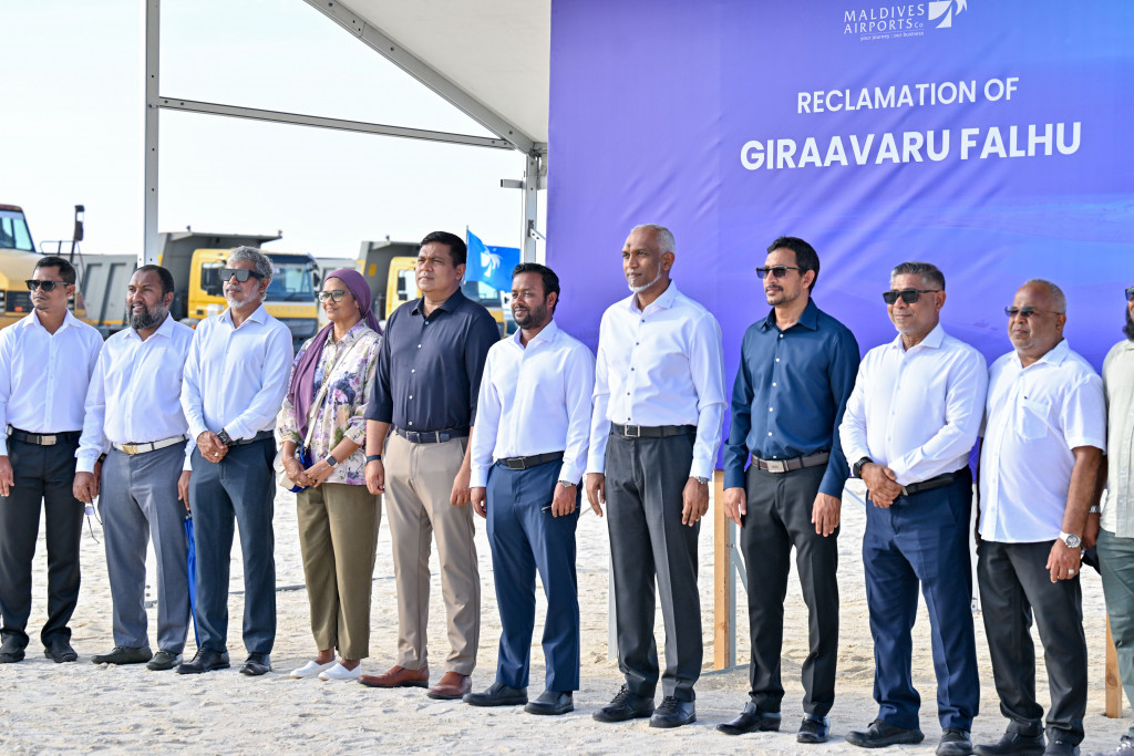 ގިރާވަރުފަޅު ހިއްކުމުގެ މަސައްކަތް ރައީސުލްޖުމްހޫރިއްޔާ ބައްލަވާލައްވައިފި