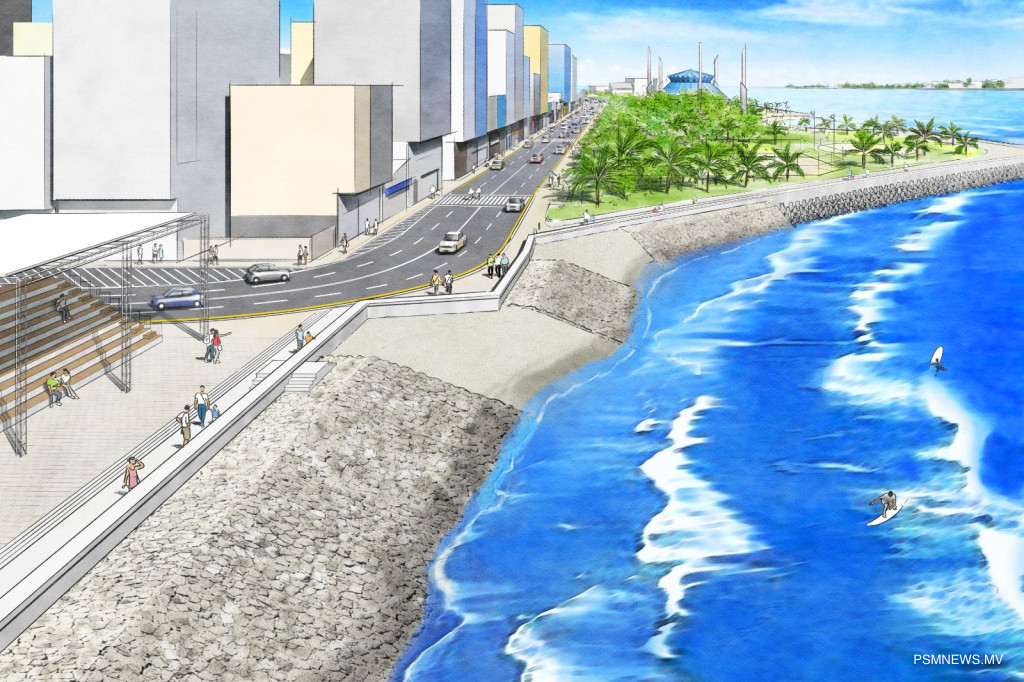 އުދައެރުމަށް ދާއިމީ ހައްލެއް: މާލޭގެ ބޭރުތޮށި މަރާމާތުކުރުމުގެ އަމަލީ މަސައްކަތް މެއި މަހު ފަށަނީ