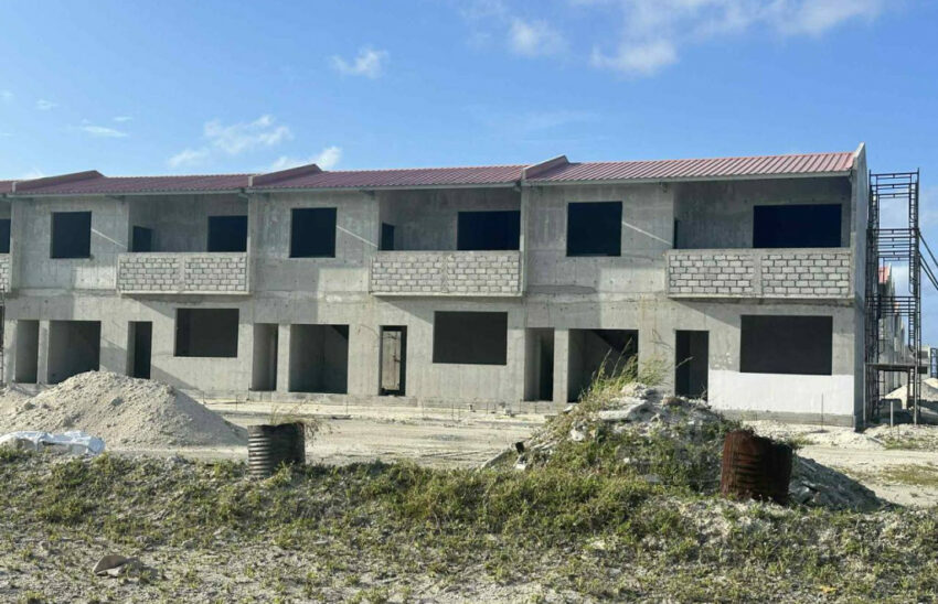 ތިނަދޫގެ ބޯހިޔާވަހިކަމަށް ބޮޑު ހައްލެއް: 250 ހައުސިންގ ޔުނިޓުގެ މަސައްކަތް ހަލުވި ދުވެލީގައި