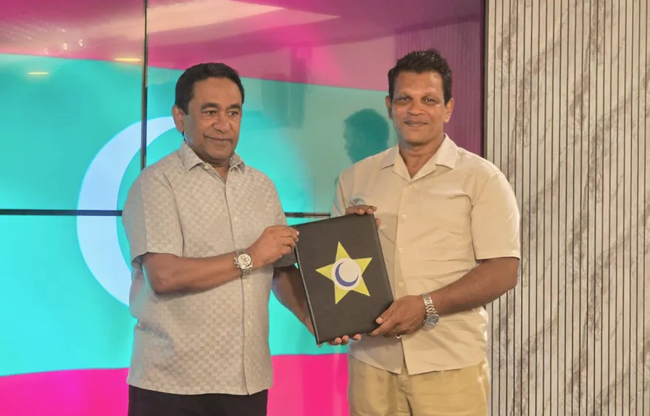 މާލޭގެ މޭޔަރުކަމަށް ވާދަކުރެއްވި ޒަރިޔަންދު ޕީއެންއެފް އާ ގުޅިވަޑައިގެންފި