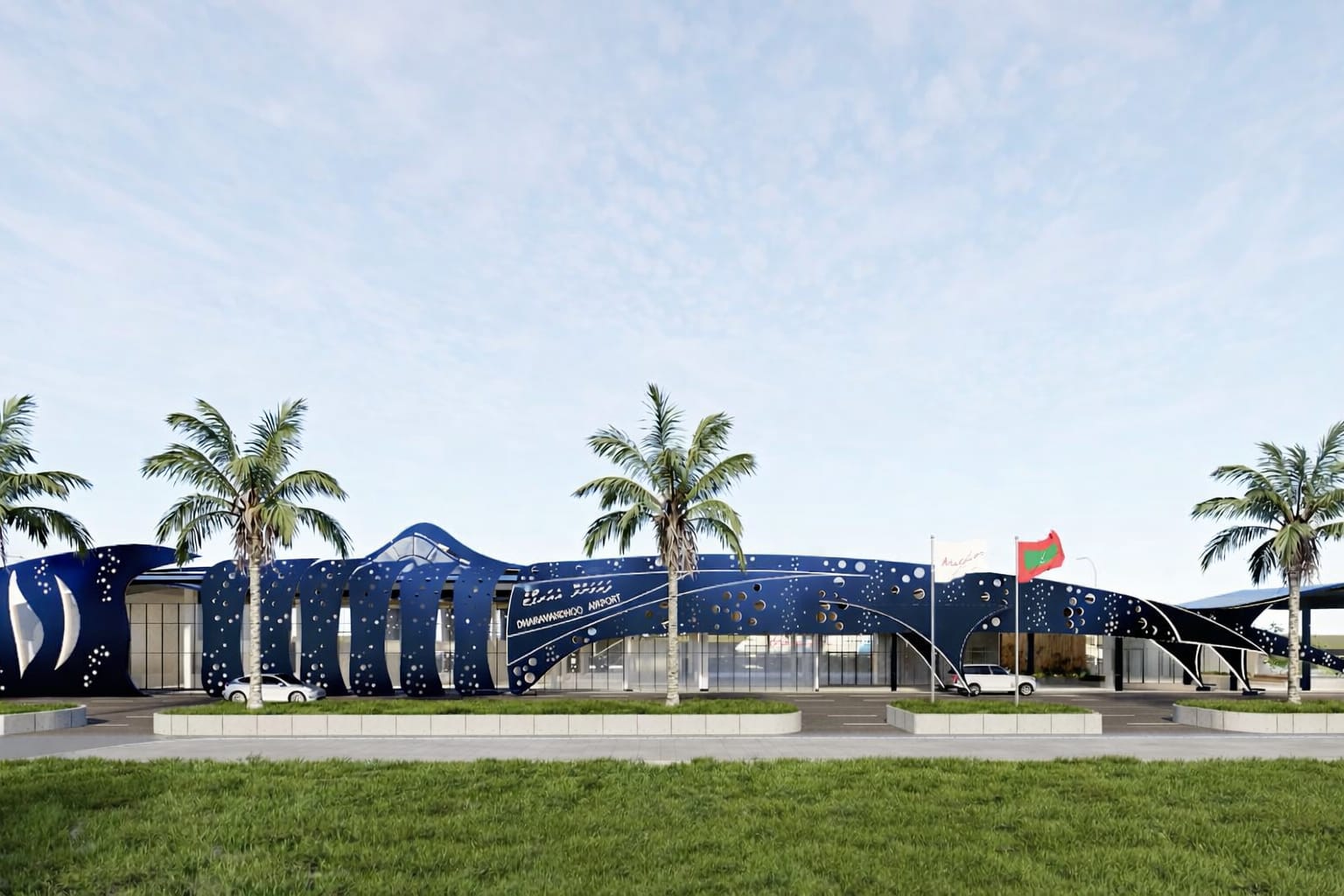 *ބ. ދަރަވަންދޫ އެއާޕޯޓް ޒަމާނީ ފެންވަރަށް ތަރައްގީކުރުމުގެ މަސައްކަތް ފަށައިފި