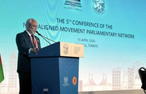 މެދުއިރުމަތީގެ މައްސަލައަށް ސުލްހަވެރި ހައްލެއް ހޯދުމަށާއި މޫސުމީ ބަދަލުތަކާ ދެކޮޅަށް މަސައްކަތްކުރުމަށް މަޖިލިސް ރައީސް ގޮވާލައްވައިފި