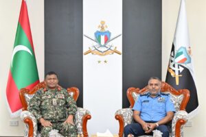 އައު ސީޕީ އަޙްމަދު މުޙައްމަދު، ޗީފް އޮފް ޑިފެންސް ފޯސްއާ ބައްދަލުކުރައްވައިފި