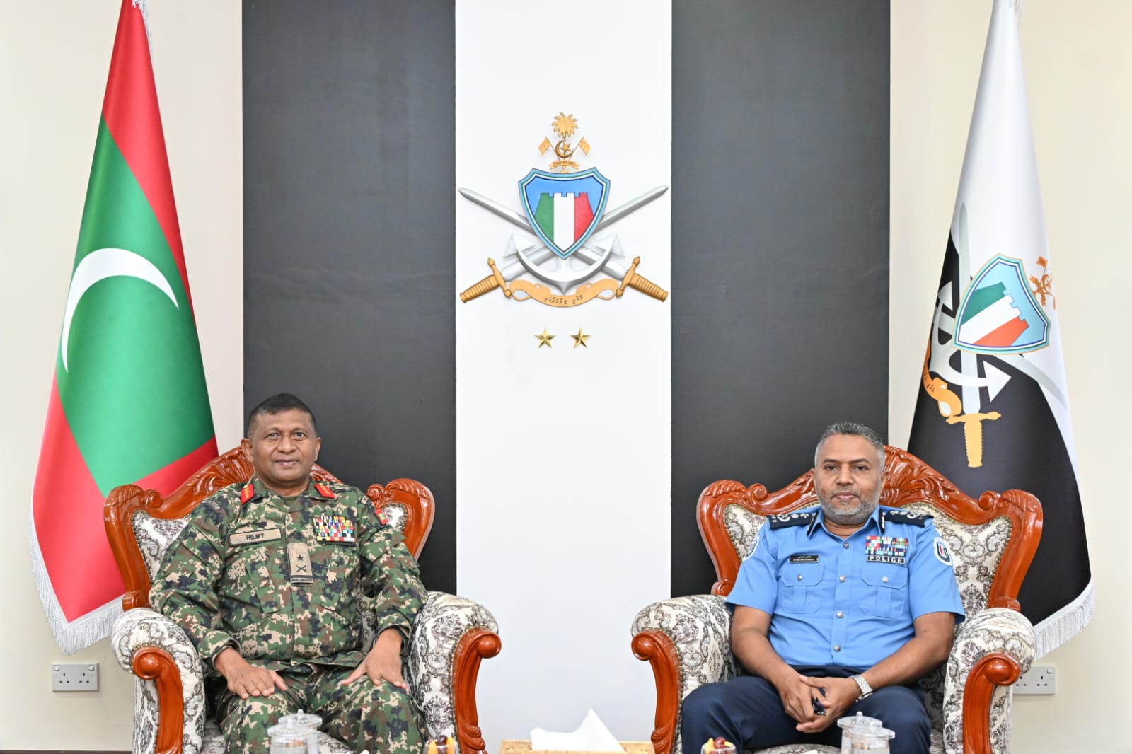 އައު ސީޕީ އަޙްމަދު މުޙައްމަދު، ޗީފް އޮފް ޑިފެންސް ފޯސްއާ ބައްދަލުކުރައްވައިފި