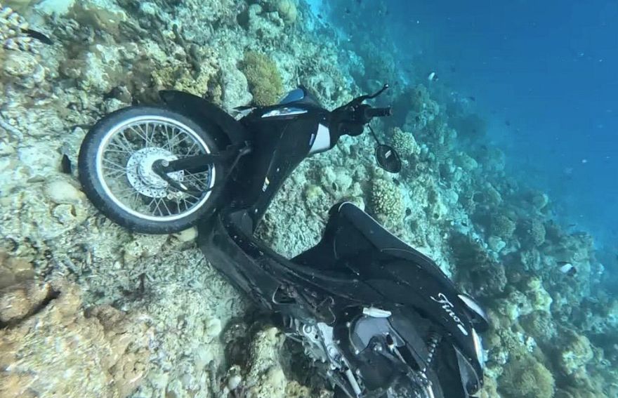 ބ. ކެންދޫ ކައުންސިލް ރައީސްގެ ސައިކަލު ވަގަށް ނަގައި ކަނޑުފައްތާލައިފި