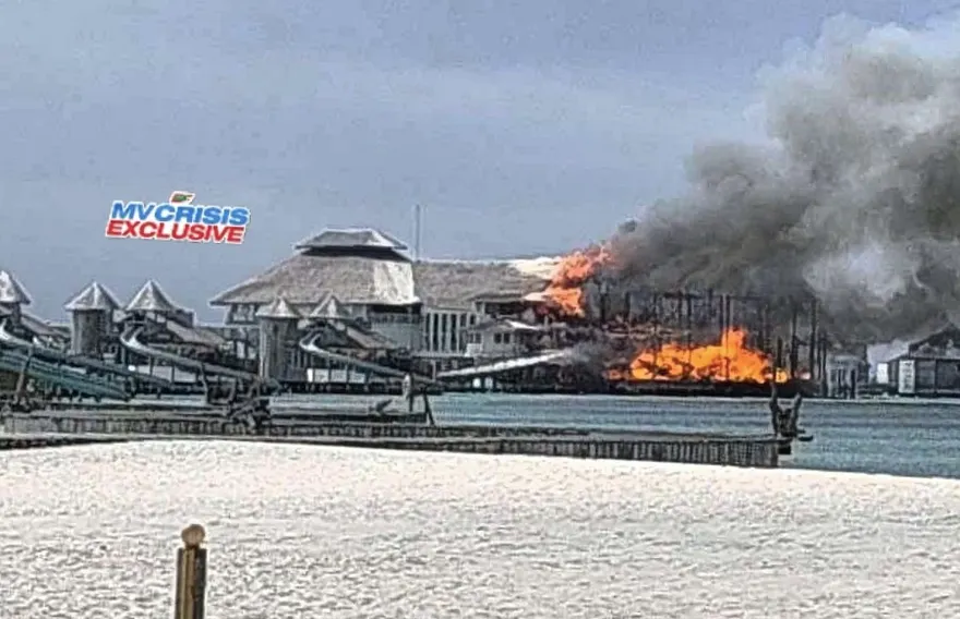 ނ. ސޮނޭވާ ޖާނީ ރިސޯޓުގެ ވިލާއެއްގައި އަލިފާން ރޯވެއްޖެ