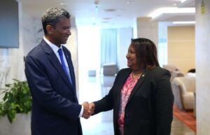 ސީޝެލްސްގެ ފޮރިން މިނިސްޓަރު ތާރީޚީ ދަތުރުފުޅެއްގައި ރާއްޖެ ވަޑައިގެންފި