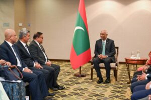 ރައީސުލްޖުމްހޫރިއްޔާ، ސްރީލަންކާގެ ފޮރިން މިނިސްޓަރާ ބައްދަލުކުރައްވައިފި