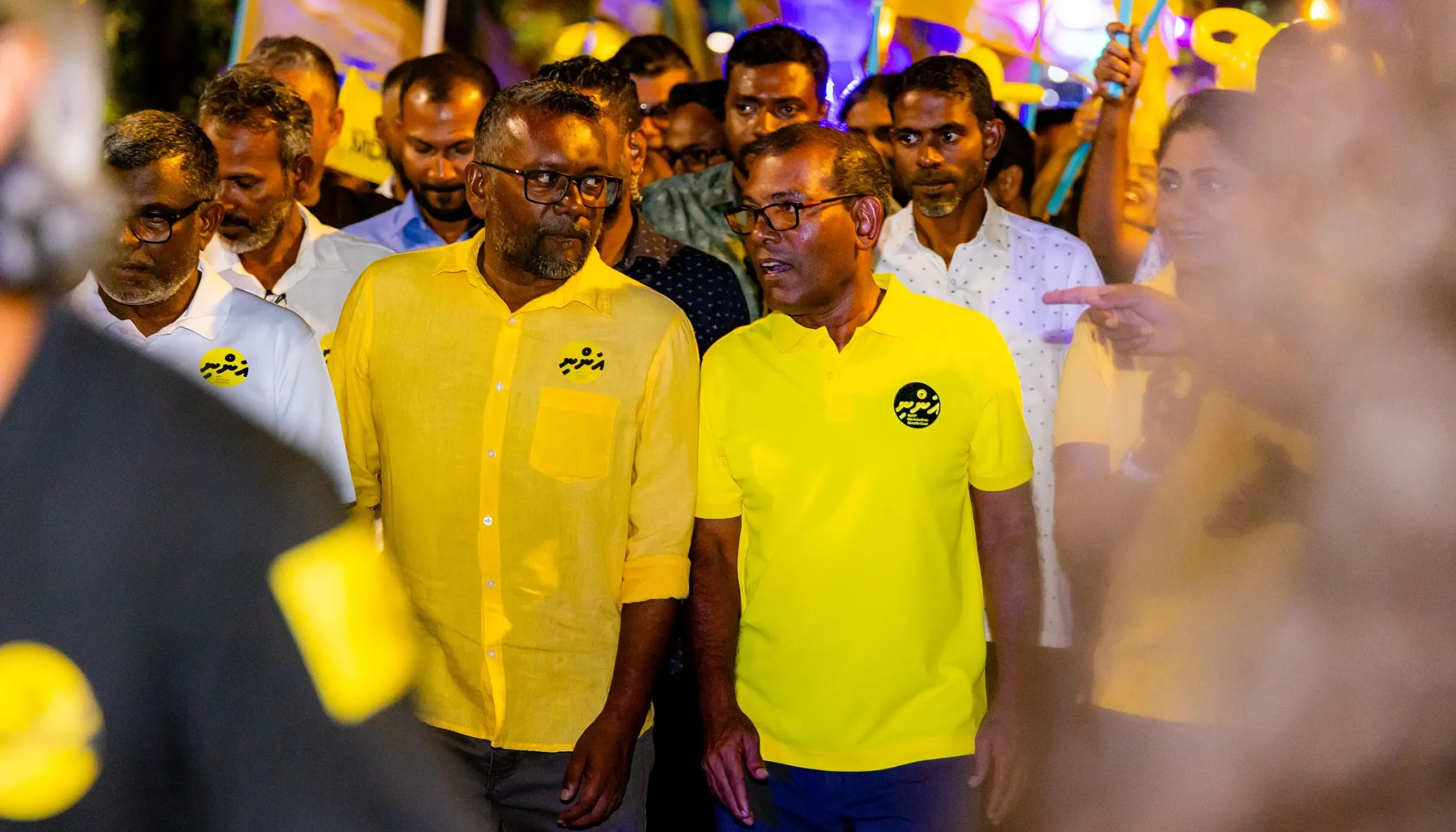 ހިނގާލުމަކާއެކު ނަޝީދުގެ "ބޮޑު ބަދަލު" ކެމްޕޭން ނިންމާލައިފި