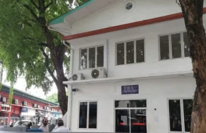 މާލޭގެ އާދިލް މިސްކިތުގެ ސައުންޑް ސިސްޓަމް ކޭބަލް ވަގަށް ނަގައިފި
