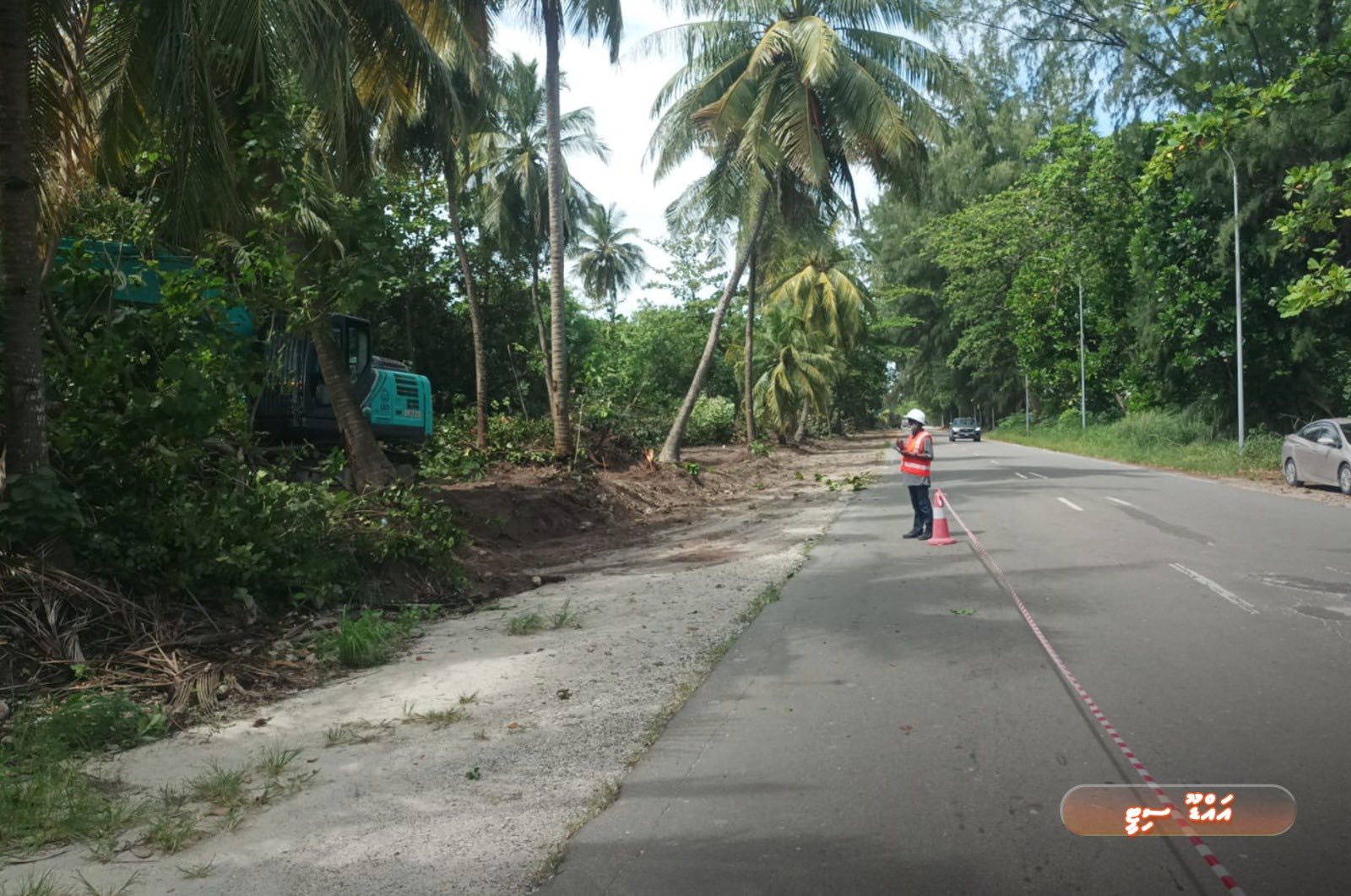 އައްޑޫ ލިންކް ރޯޑް ފުޅާކުރުމުގެ މަސައްކަތަށް 4،120 މީޓަރުގެ ސަރަހައްދެއް ސާފުކޮށްފި