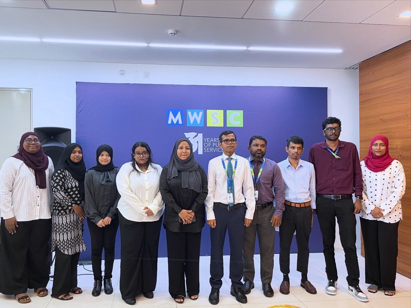 އެމްޑަބްލިޔުއެސްސީ އެޕްރެންޓިސްޝިޕް ޕްރޮގްރާމް ފުރިހަމަކުރި ބައިވެރިން ދަސްވެނިވެއްޖެ