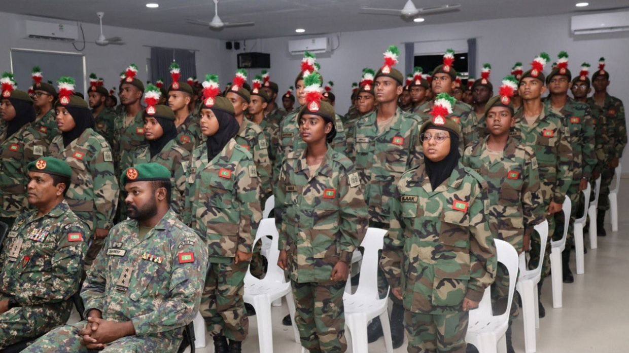 ޤައުމީ ޚިދުމަތަށް ޒުވާނުން ބިނާކުރުމުގެ ފަންނީ ތަމްރީނު 75 ބައިވެރިންނާއެކު ފަށައިފި
