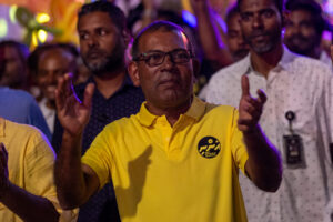 އެމްޑީޕީގެ އައު ޗެއާޕާސަނަކަށް ބޮޑު ތަފާތަކުން ރައީސް ނަޝީދު އިންތިޚާބުވެވަޑައިގެންފި