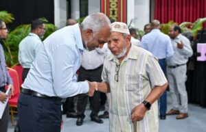 އުމުރުން ދުވަސްވީ އާބާދީގެ ކުރިމަގު ބިނާވެފައިވަނީ މިއަދުގެ ޒުވާނުންގެ ސިއްހަތުގެ މައްޗަށް: ރައީސް