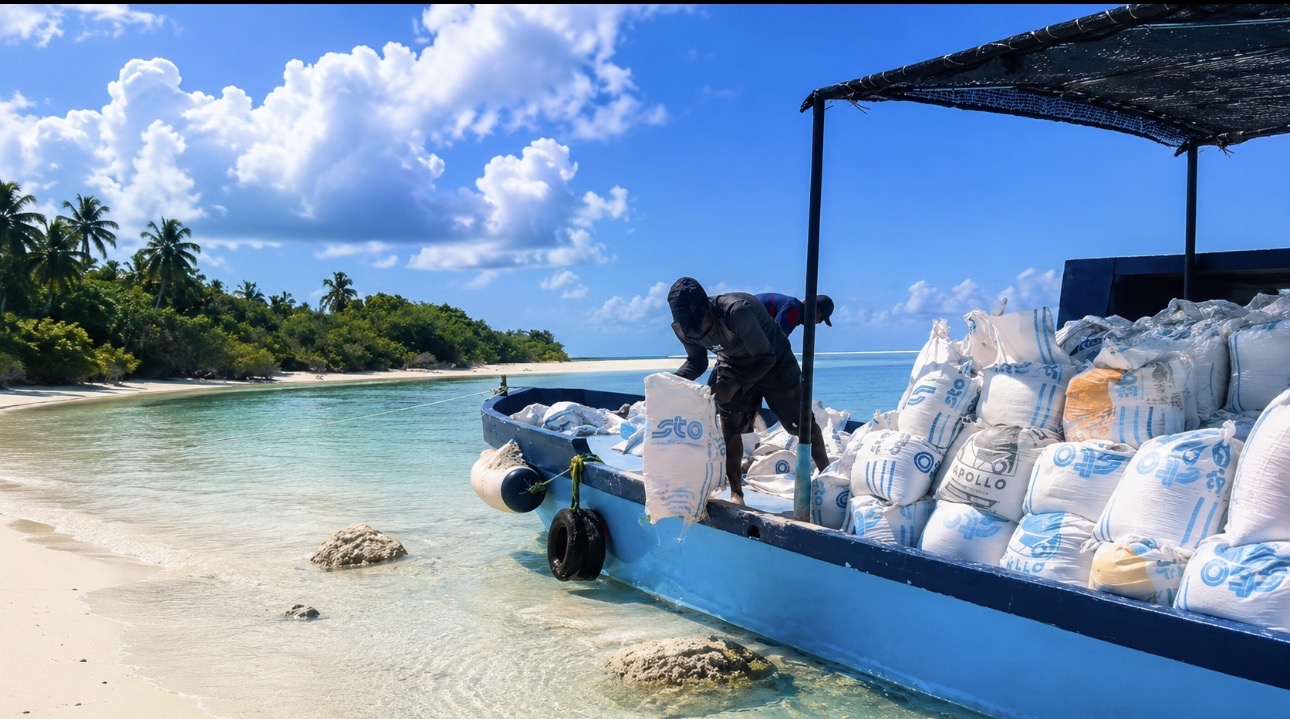 ފަޅުރަށަކުން ވެލި ނަގަމުންދިޔަ ބަޔަކު އަތުލައިގަނެ، ވެލިތައް އަނބުރާ އަޅުވައިފި
