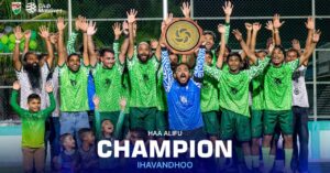 އެފްއޭއެމް ފުޓްސަލް އެޓޯލް ޗެމްޕިއަންޝިޕް: ހއ.އަތޮޅުގެ ތާޖު އިހަވަންދޫ އަށް