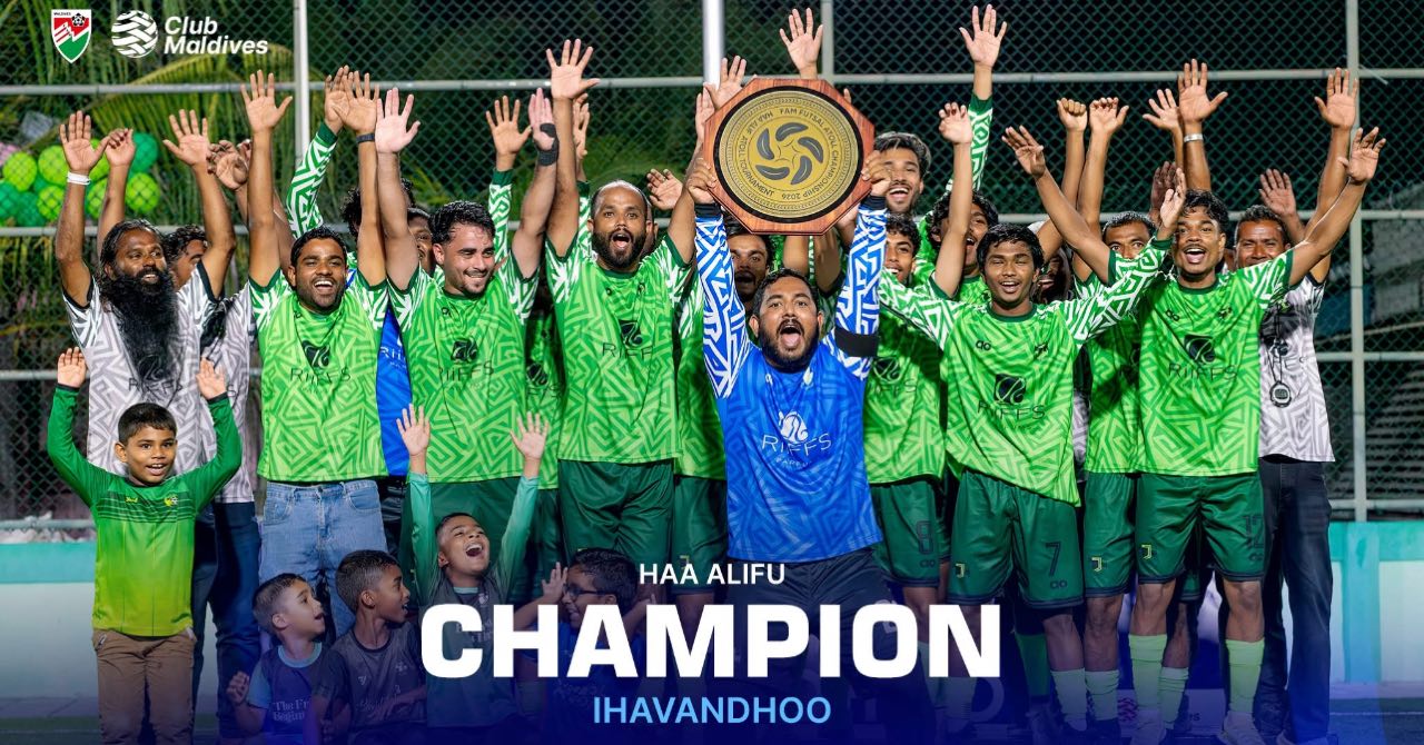އެފްއޭއެމް ފުޓްސަލް އެޓޯލް ޗެމްޕިއަންޝިޕް: ހއ.އަތޮޅުގެ ތާޖު އިހަވަންދޫ އަށް