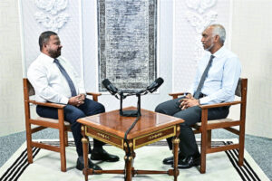 ބްރިޖުގެ މަސައްކަތް ކުރިޔަށް ދަނީ ހަލުވި ދުވެލީގައި، އަވަހަށް ނިމޭނެ: ރައީސް