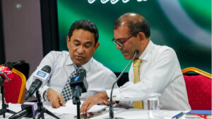 ތިނަދޫ އަލުން އާބާދުކުރިތާ 60 އަހަރު ފުރުން ފާހަގަކުރުމަށް ނަޝީދާއި ޔާމީން ތިނަދޫއަށް ވަޑައިގަންނަވަނީ