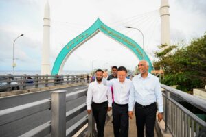 ސިނަމާލެ ބުރިޖަކީ ދިވެހި އިންޖިނިއަރުންގެ ހިތްވަރުގެ ރަމްޒެއް: ވަޒީރު މުއްޠަލިބް