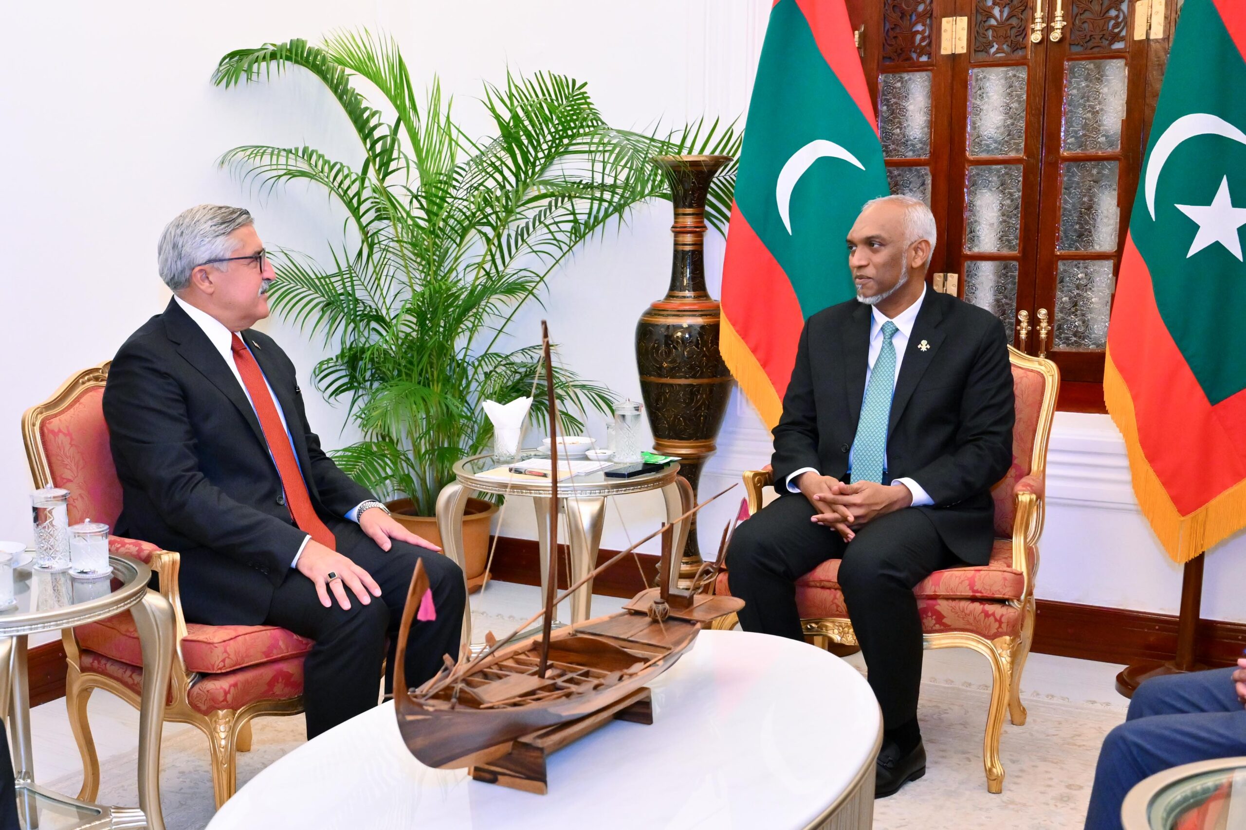 ތުރުކީއާއެކު އޮތް ގާތް ގުޅުން އިތުރަށް ބަދަހިކުރައްވާނެ ކަމުގެ ޔަޤީންކަން ރައީސް ދެއްވައިފި