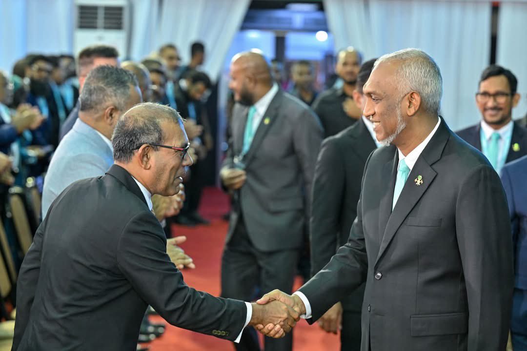 ޕީއެންސީގެ ކޮންގްރެސް ހުޅުވުމުގެ ރަސްމިއްޔާތުގައި ނަޝީދު ބައިވެރިވެވަޑައިގެންފި