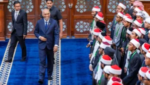 ޒުވާން ޚަޠީބުންގެ ޤައުމީ މަހާސިންތާ ރައީސް ޝަރަފްވެރިކޮށްދެއްވައިފި