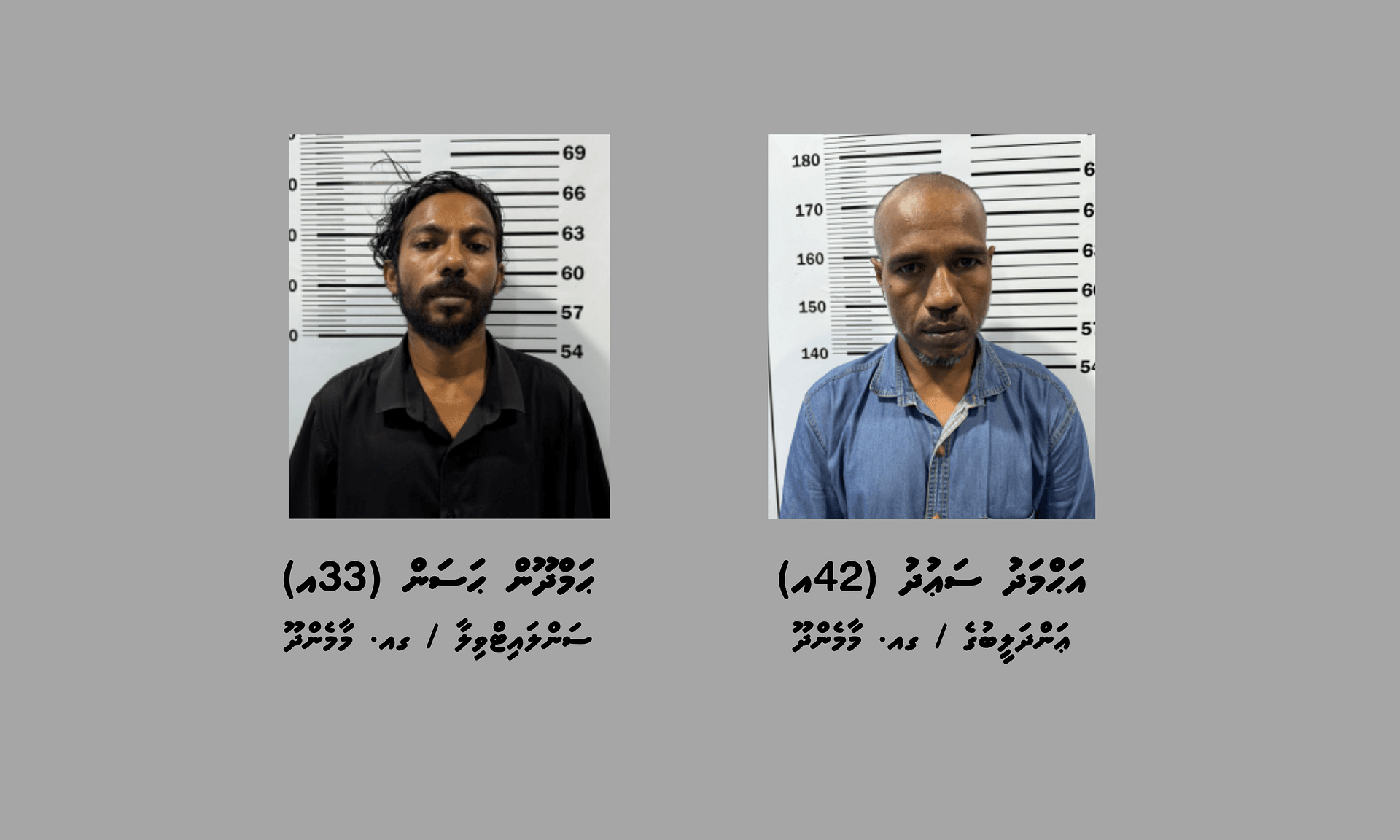 މާމެންދޫން 60،000 ރުފިޔާގެ ތަކެތި ވަގަށް ނެގި މައްސަލައިގައި ދެ މީހަކު ހައްޔަރު