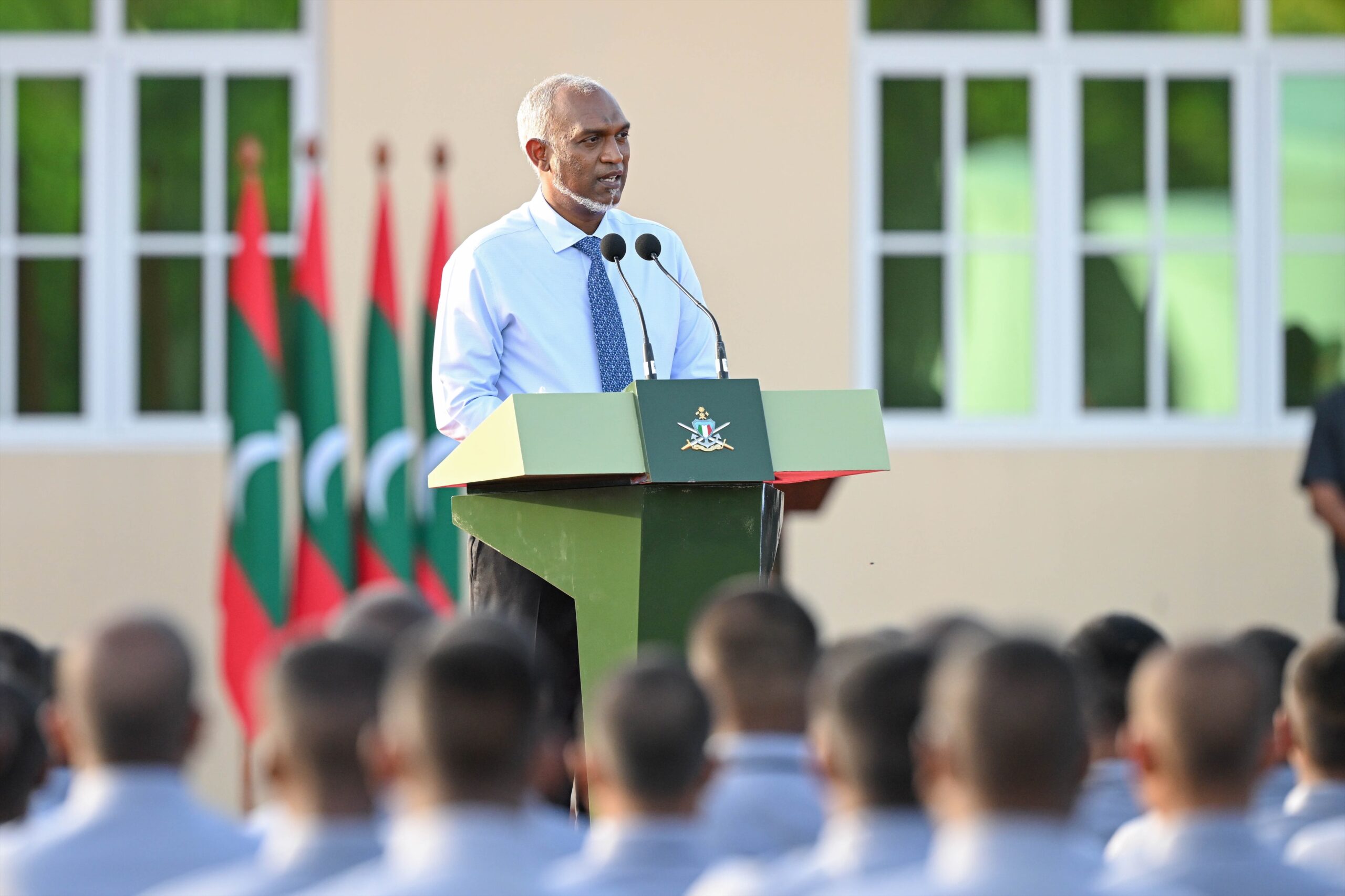 ދިވެހި ވަޠަނީ ޚިދުމަތުގެ ކުރިމަގު ވަރަށް އުޖާލާ: ރައީސް