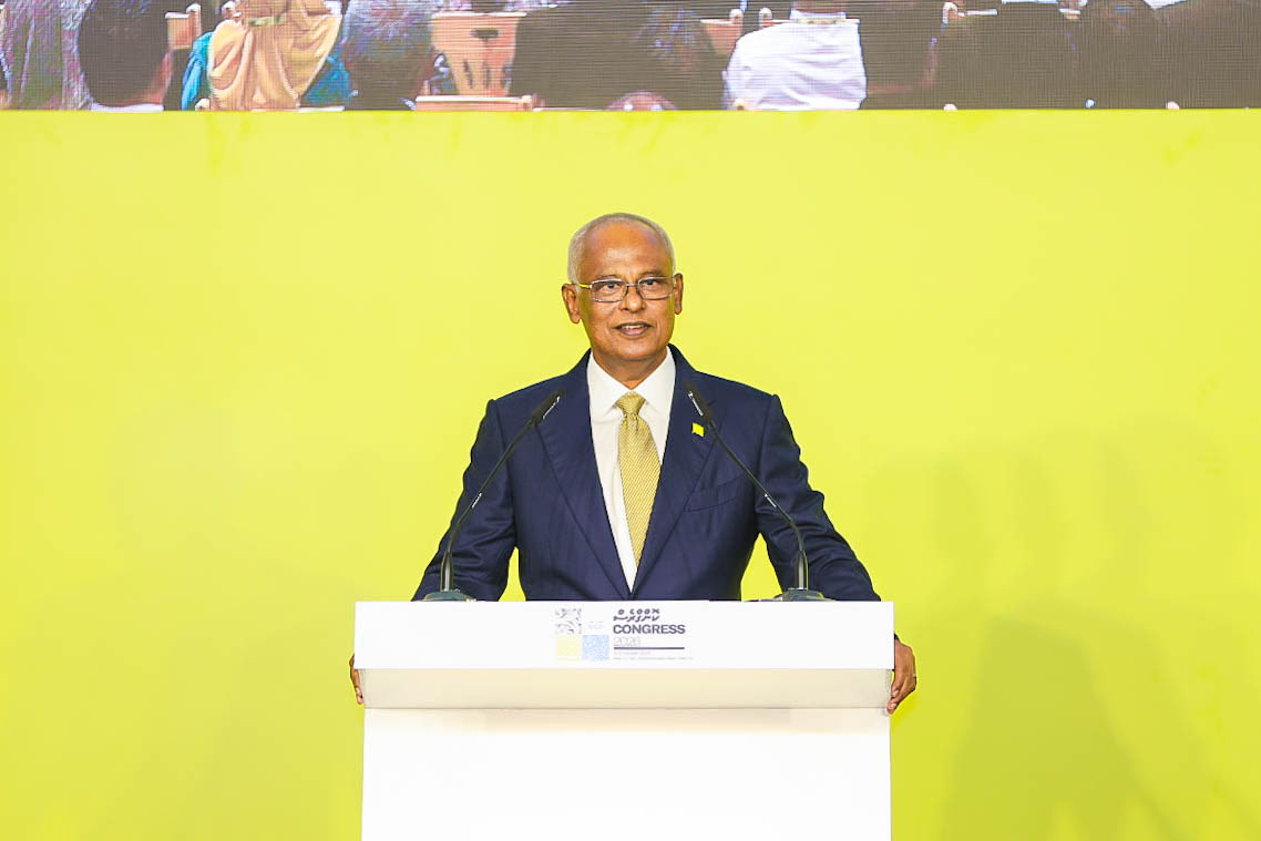 ސިއްރު އެއްބަސްވުންތަކަށް އެމްޑީޕީ ސަރުކާރެއްގައި ޖާގައެއް ނުދެވޭނެ: ރައީސް ޞާލިޙް