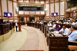 2027 ވަނަ އަހަރަށް ސަރުކާރުން 59.7 ބިލިއަން ރުފިޔާގެ ބަޖެޓެއް ހުށަހަޅައިފި