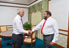 Gasim meets Muizzu