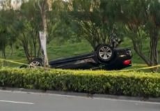 Hulhumale Car overturn