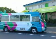 Male city council bus