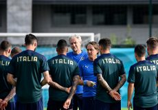 Mancini-Italy-training