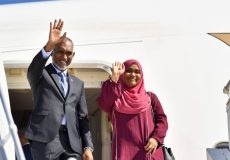 Muizzu departs