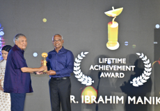 Solih in Broadcasting award haflaa