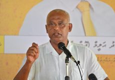 Solih campigning